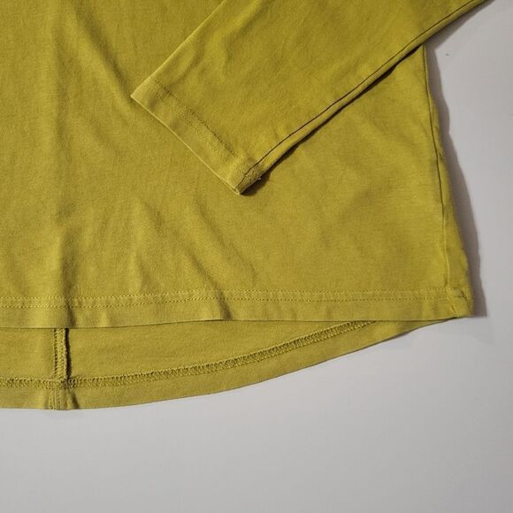 Duluth Trading Co. Women's Lemon Gold Longtail T® Scoopneck Long-Sleeve Top - Picture 9 of 12